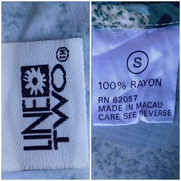 Vtg Sleeveless Maxi Dress Size S Small Square Neck Pocket Starfish Print Rayon - Picture 7 of 16